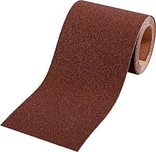 Kwb 8177 18 Papier Ścierny w Rolce do Metalu i Drewna, Ziarnistość 180, Brązowy, 5 m