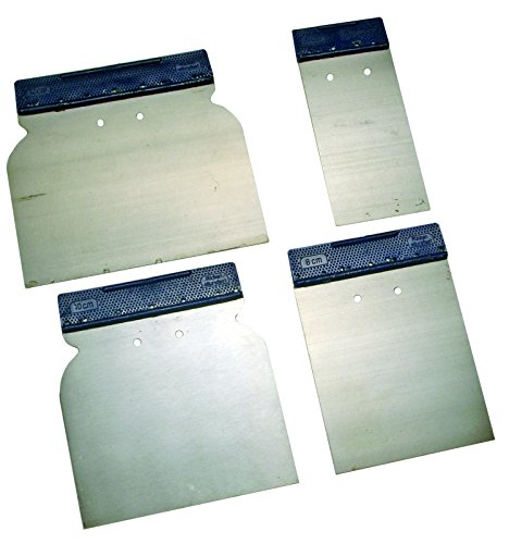 BGS Diy 1636 Zestaw szpachelek japońskich stal do opasek sprężynowych 50 / 80 100 120 mm 4 szt.