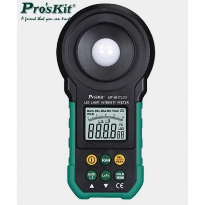 Miernik światła luksomierz Pros Kit MT‑4617LED - obrazek 1