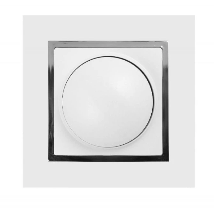MAGIC Ściemniacz obrotowy 60‑400W 230V biały/chrom SO‑M - obrazek 1