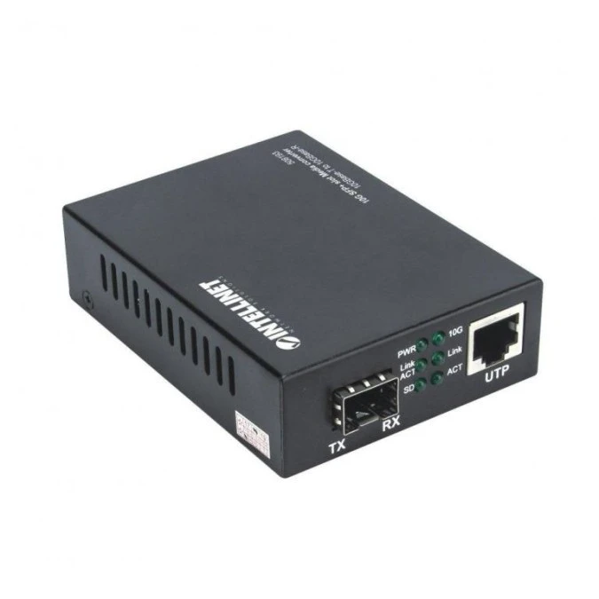 Media Konwerter 10GBase‑T na 10GBase‑R, 10GB SFP+/10GB RJ45 - obrazek 2