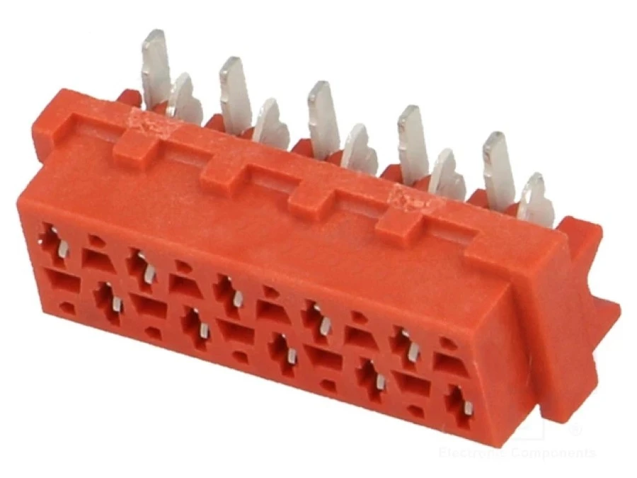 Micro‑MaTch gniazdo żeńskie 10‑PIN SMT na PCB Układ 2x5 8‑188275‑0 AMP‑8‑188275‑0 - obrazek 1