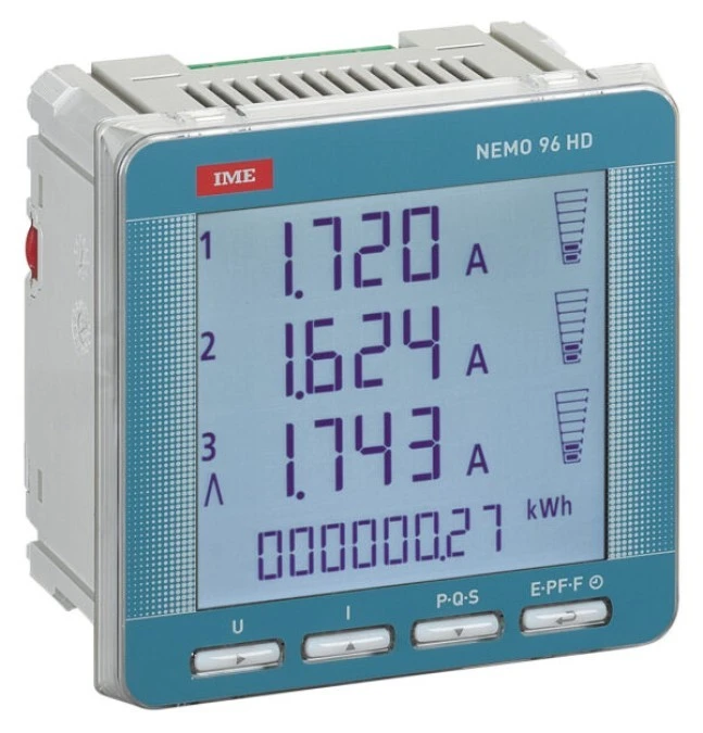 Miernik parametrów sieci NEMO 96 HD+ tablicowy 1‑5A 690V A11‑60V DC MF96022A