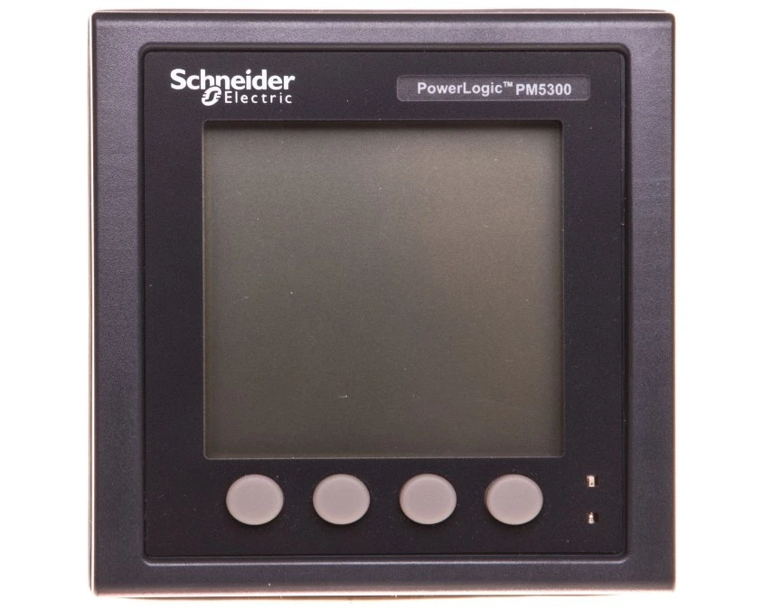 Miernik parametrów sieci (U, I, P, Q, f, PF, E) 5/1A przekładnik 100‑415V AC Ethernet Modbus tablicowy 96x96mm METSEPM5560 - obrazek 2