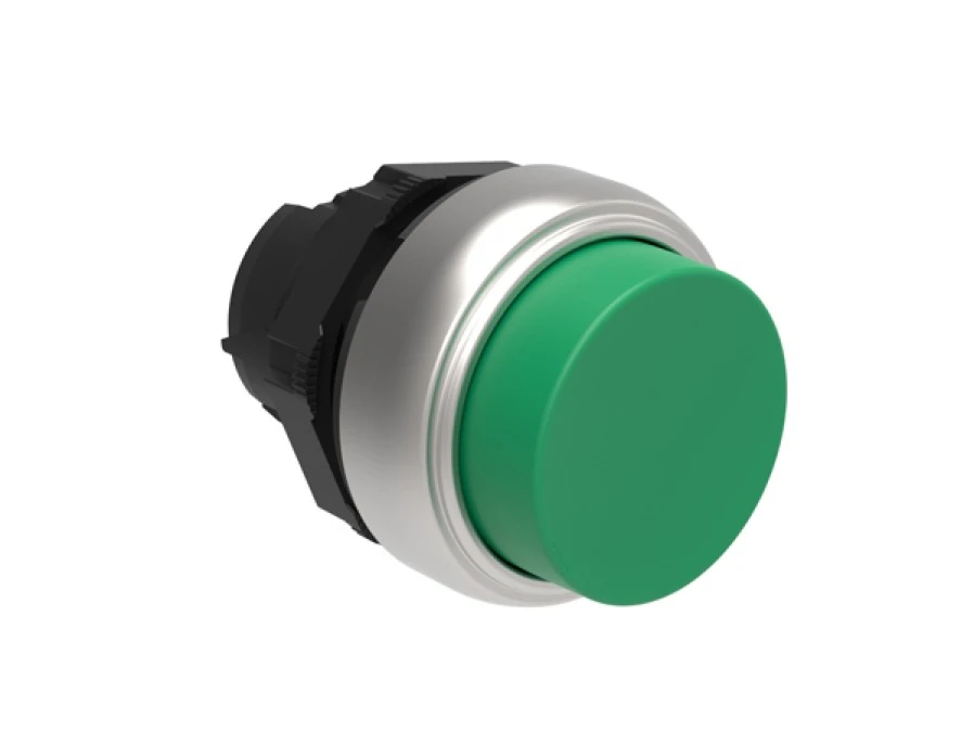 Napęd przycisku 22mm zielony wystający bez samopowrotu bez adaptera LPCQ203 - obrazek 3