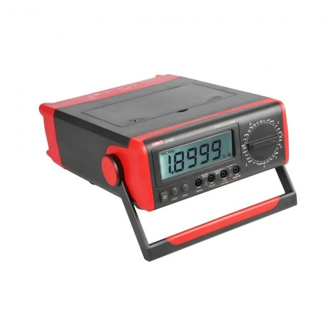 Miernik cyfrowy uniw. Uni‑T 1000V AC/DC 10A AC/DC 200MOhm 200uF 200kHz temperatura, hFE, buzzer, True RMS UT‑802 laboratoryjny - obrazek 2