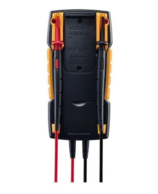 Multimetr cyfrowy / Miernik uniwersalny 0,1‑600 VAC/DC, 0,1mA‑10A AC/DC, 0,1‑40 MOm / Made in Germany / Testo 760‑1 - obrazek 3