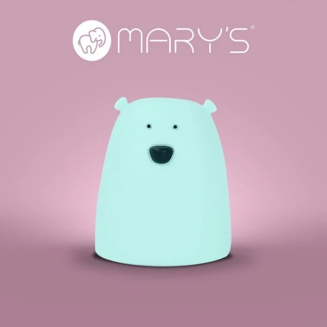 MARYS LAMPKA LED MIŚ MAŁY NIEBIESKI RGB+WW /NB