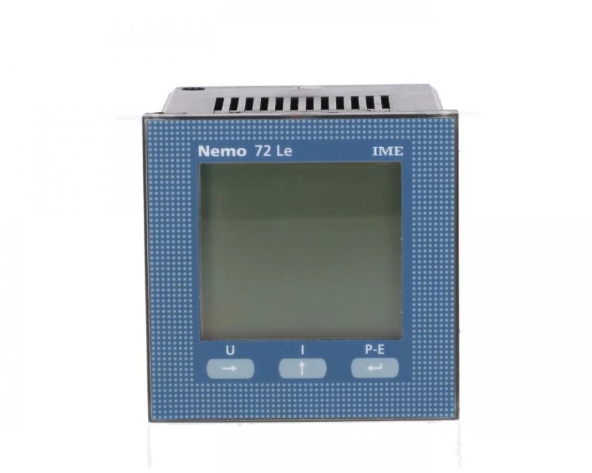 Miernik parametrów sieci NEMO 72‑LE tablicowy 1‑5A 500V A80‑265VAC/100‑300VDC wyjście impulsowe MF72411