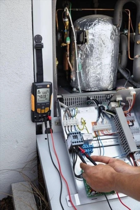 Multimetr cyfrowy / Miernik uniwersalny 0,1‑600 VAC/DC, 0,1mA‑10A AC/DC, 0,1‑40 MOm / Made in Germany / Testo 760‑2 TrueRMS - obrazek 3