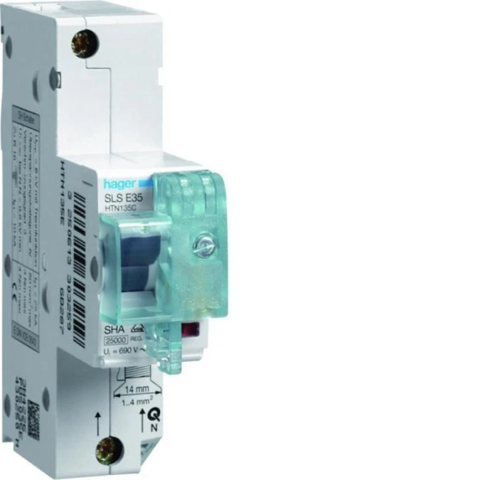 MCB SLS Wyłącznik nadprądowy selektywny 1P Cs 35A TS35 HTN135C /3szt./ - obrazek 1