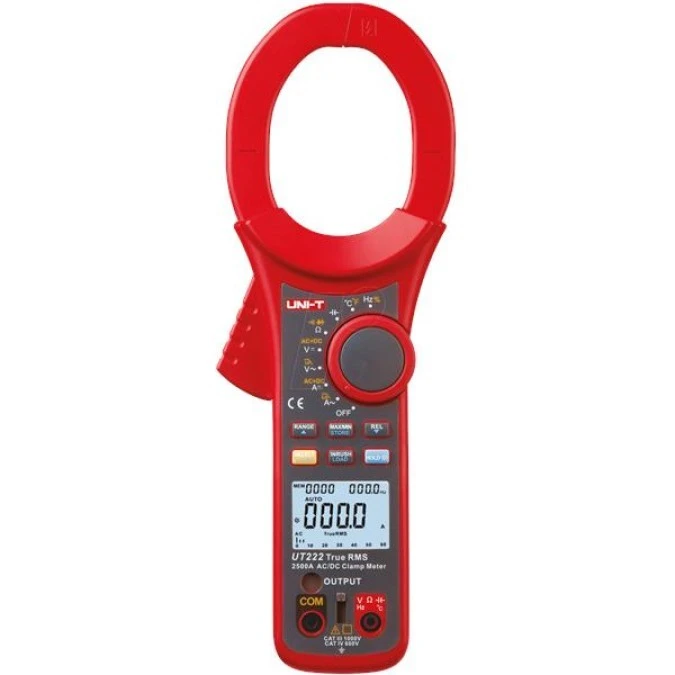 Miernik cęgowy 2500A AC/DC model UT222 UT‑222 - obrazek 1