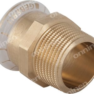 Złączka Geberit Mapress Kupfer przejściowa z gwintem zewnętrznym d22-R3/4 61707 Złączka Geberit Mapress Kupfer przejściowa z gwintem zewnętrznym d22-R3/4 61707