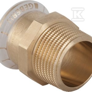Złączka Geberit Mapress Kupfer przejściowa z gwintem zewnętrznym d12-R1/2 61745 Złączka Geberit Mapress Kupfer przejściowa z gwintem zewnętrznym d12-R1/2 61745