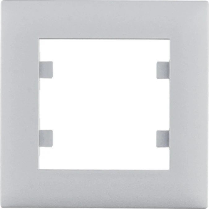 Lumina intense Ramka 1‑krotna srebrna WL5512 - obrazek 1
