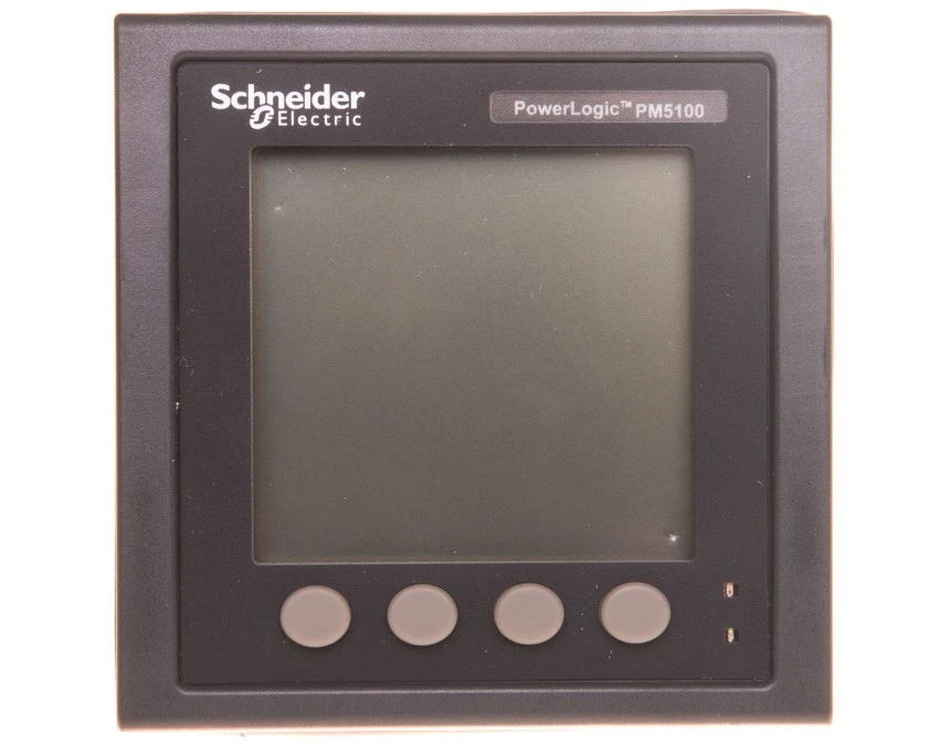 Miernik parametrów sieci (U, I, P, Q, f, PF, E) 5/1A przekładnik 100‑415V AC Modbus MID tablicowy 96x96mm METSEPM5111 - obrazek 2
