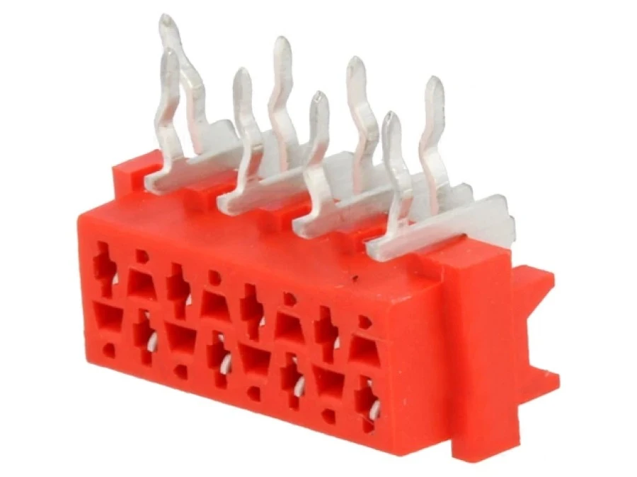 Micro‑MaTch gniazdo żeńskie 8‑PIN THT na PCB Układ 2x4 7‑215460‑8 - obrazek 1
