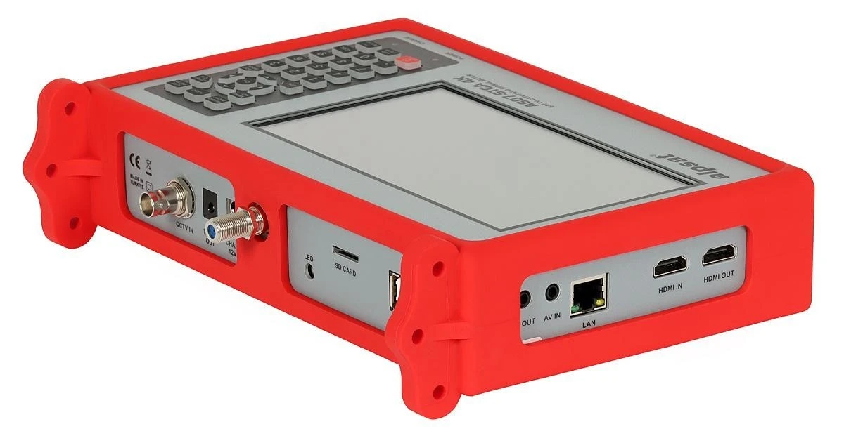 Miernik sygnału DVB‑T/T2(HEVC 10 bit)/C/J.83B/ISDB‑T oraz DVB‑S/S2 AS07STCA‑4K z analizatorem widma i certyfikatem kalibracji - obrazek 2
