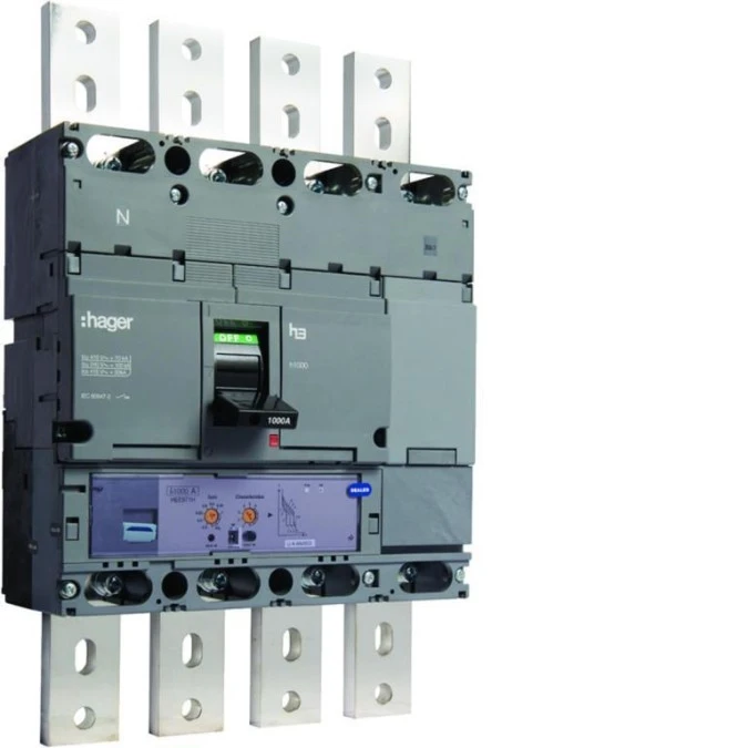 MCCB Wyłącznik mocy h1000 4P 70kA 1000A LSI HEE971H - obrazek 1