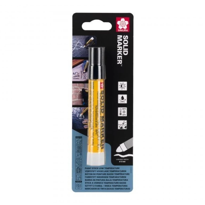 Marker Solid do niskich temperatur czarny, Sakura SKBLXSCT1A - obrazek 1