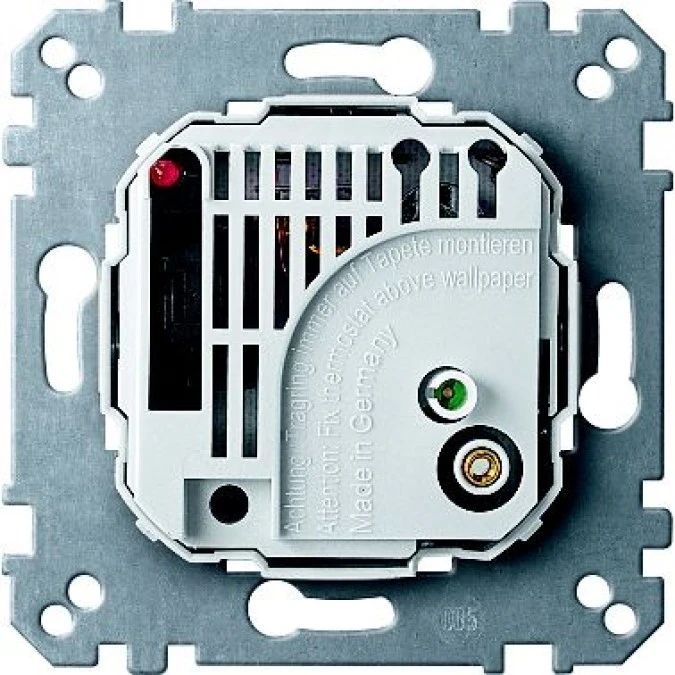 Merten Regulator temperatury z łącznikiem 230V 10A 5‑30 st.C MTN536302 - obrazek 1