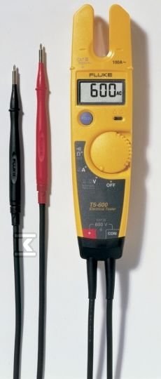 Tester napięcia, przepływu i prądu do 100A, VDE, CAT III 600V, 45-66 Hz T5-600 659612