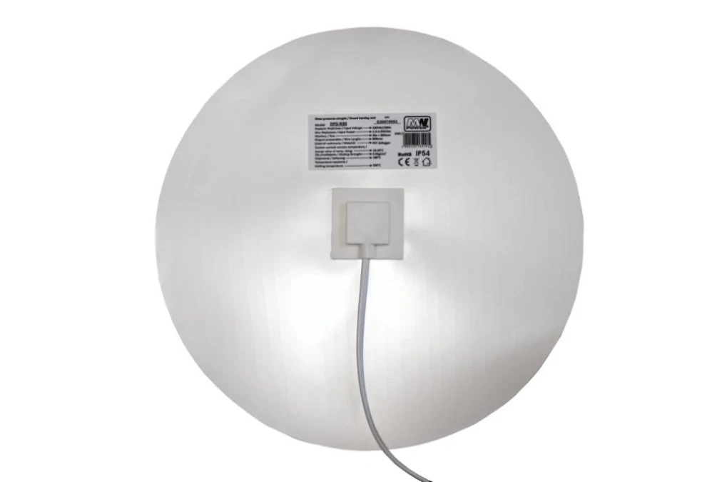 Mata grzewcza do luster okrągła 30 cm, antypara, defogger, samoprzylepna DFG‑R30 MW Lighting