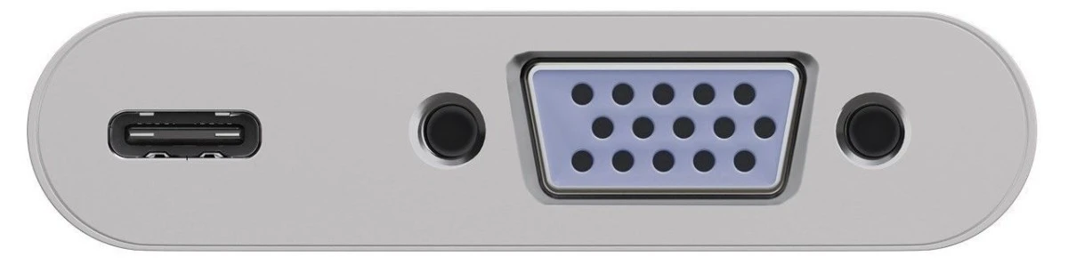 Multi adapter USB‑C ‑ VGA D‑Sub(15‑pin) + USB‑C 62107 - obrazek 2
