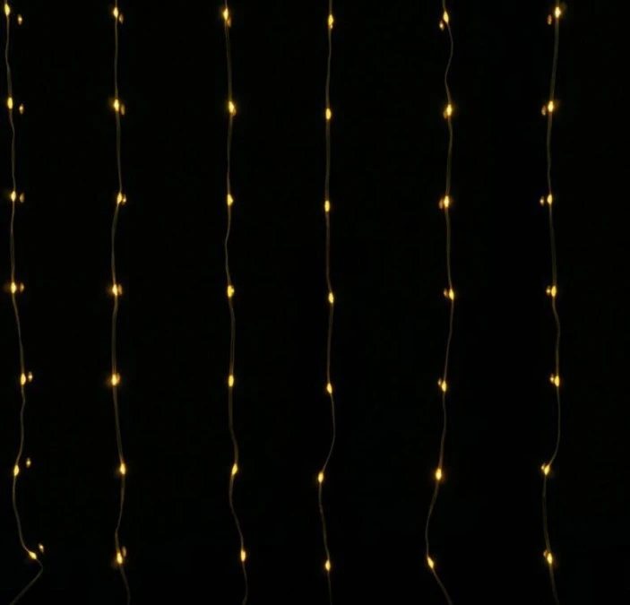 Magiczna kurtyna 200led 2m*1m 3000K,DC5V - obrazek 2
