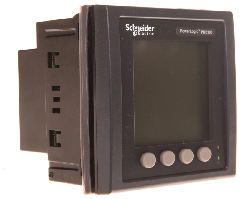 Miernik parametrów sieci (U, I, P, Q, f, PF, E) 5/1A przekładnik 100‑415V AC Modbus tablicowy 96x96mm METSEPM5110 - obrazek 1
