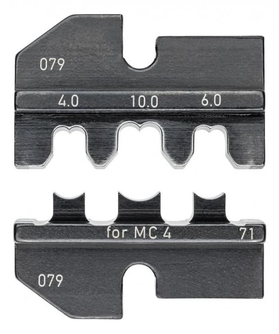 Matryca zagniatająca do złączy fotowoltaicznych MC 4 (Multi‑Contact) KNIPEX 97 49 71 - obrazek 1