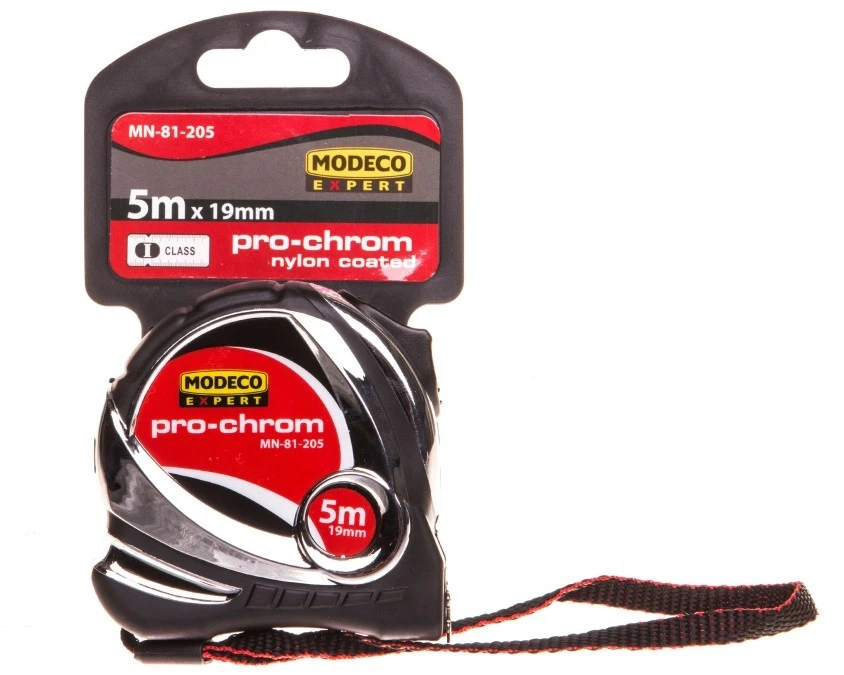 Miara zwijana 5m x 19 mm pro chrom I CLASS Modeco Expert MN‑81‑205 - obrazek 1