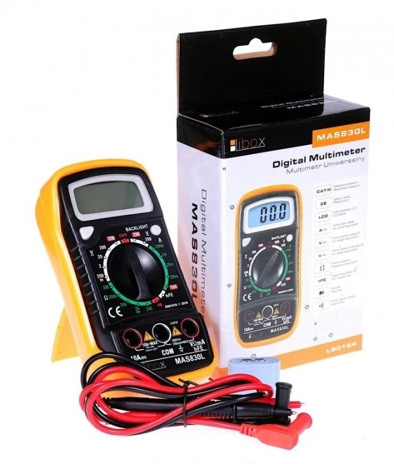Miernik uniwersalany MAS830L LIBOX LB0164 - obrazek 2