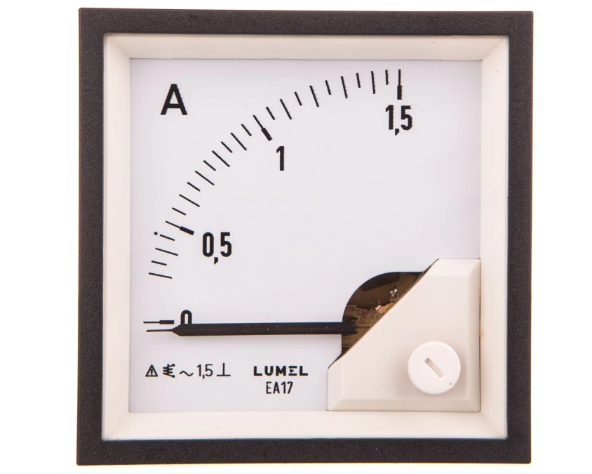 Miernik elektromagnetyczny EA17N 72x72mm N :IP52 E202: zakr.pom. 1,5A C3 K=90 EA17N E20200000000 - obrazek 2