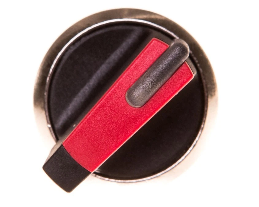 Napęd przełącznika 2 położeniowy O‑I 22mm czerwony z podświetleniem z samopowrotem metal mat IP69k Sirius ACT 3SU1052‑2BC20‑0A - obrazek 2