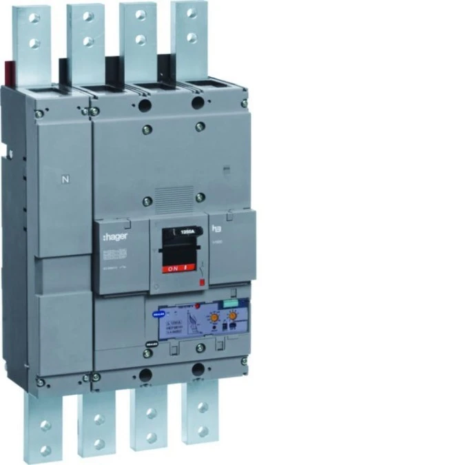 MCCB Wyłącznik mocy h1600 4P 70kA 1250A LSI HEF981H - obrazek 1