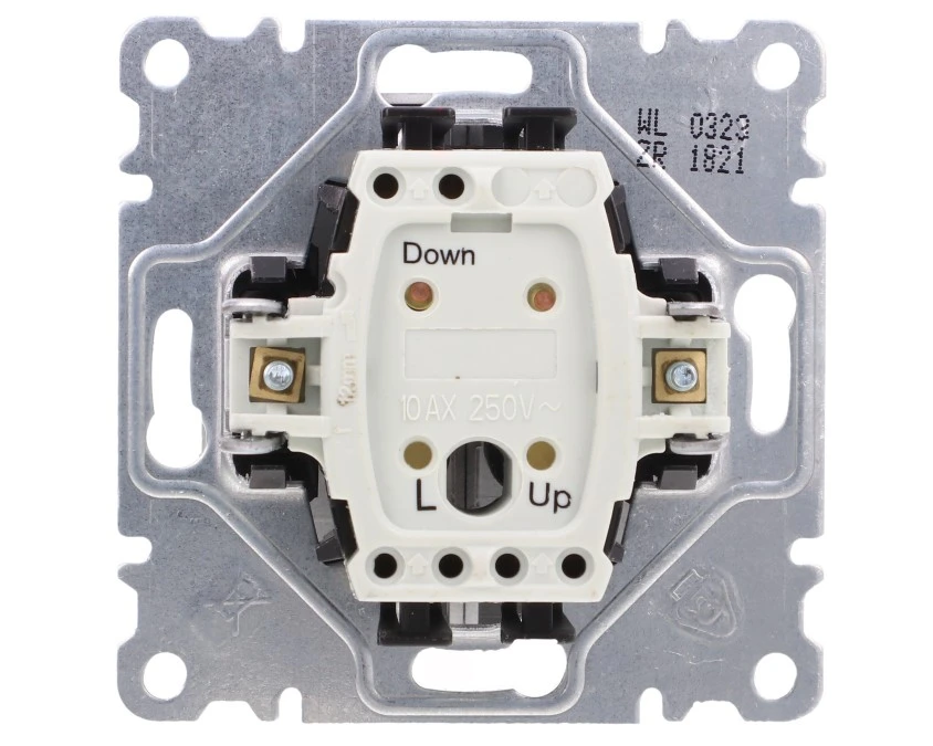 Lumina Łącznik żaluzjowy monostabilny (zwierny) czarny WL0323 - obrazek 2