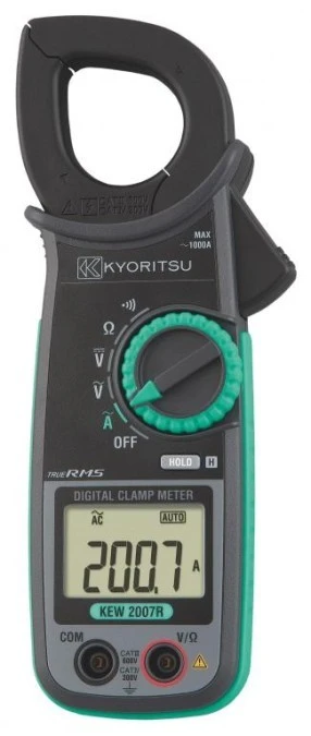Miernik cęgowy 1000A AC True RMS KEW2007R Kyoritsu - obrazek 1