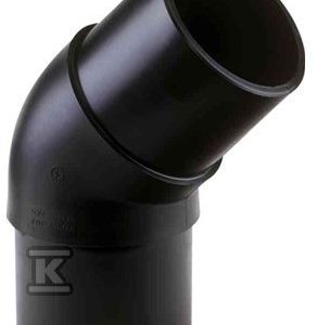Kolano doczołowe długie 15ST. d315 PE100, SDR11, PN10 gaz/PN16 woda, zgrzewane segmentowo 753141023 Kolano doczołowe długie 15ST. d315 PE100, SDR11, PN10 gaz/PN16 woda, zgrzewane segmentowo 753141023
