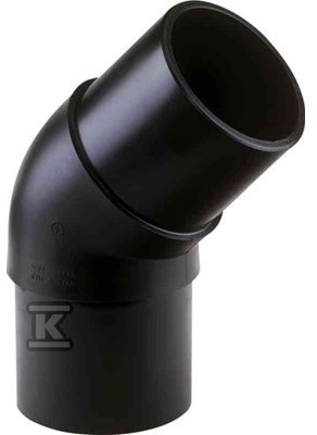 Kolano doczołowe długie 15ST. d315 PE100, SDR11, PN10 gaz/PN16 woda, zgrzewane segmentowo 753141023 - obrazek 1