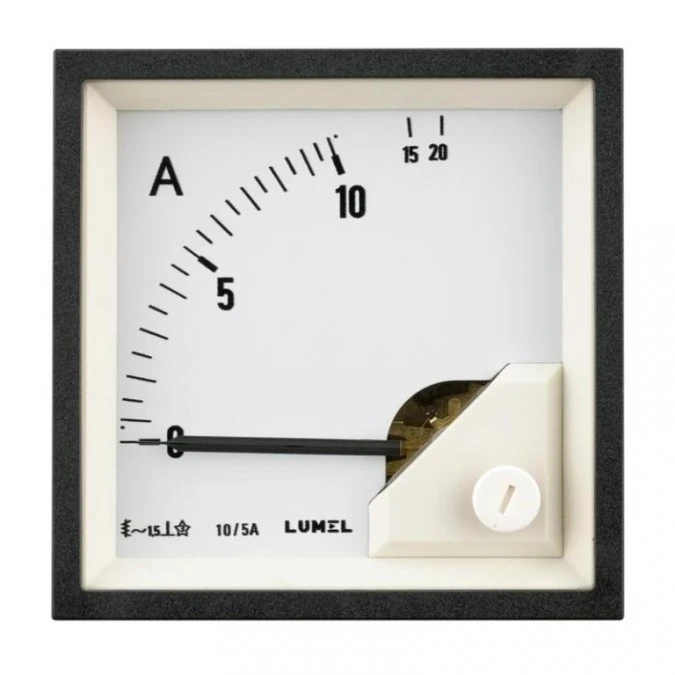 Miernik elektromagn. 72x72 N:IP52 F411:zakr.pom. 30/60A 30/5 EA17 - obrazek 1