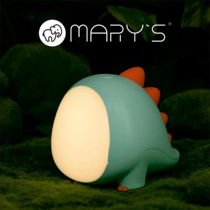 MARYS lampka nocna LED Dino zielony MW20534