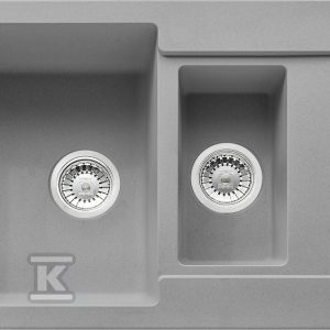 Zlewozmywak wbudowywany Fragranit+ Maris MRG 651-78 Kamienny Szary 114.0675.988