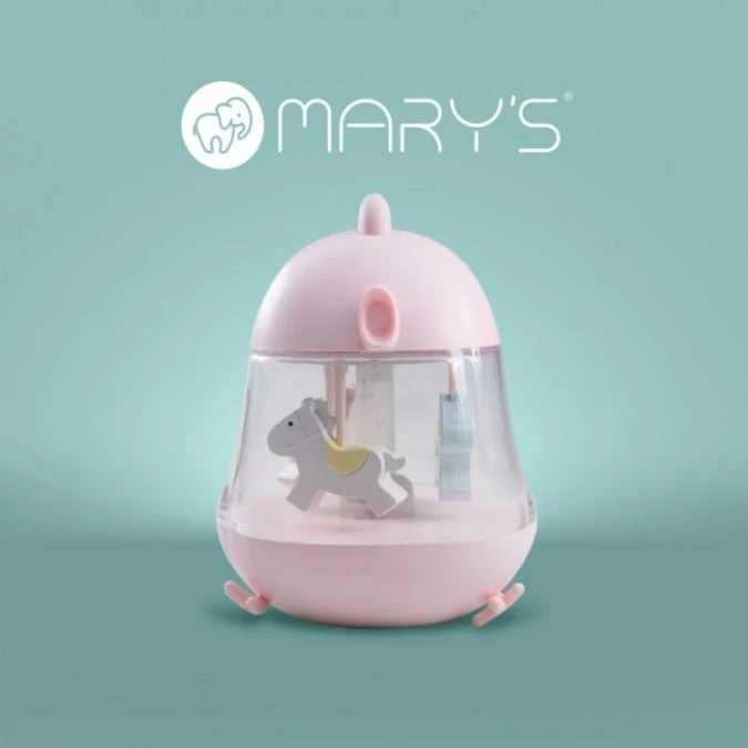 MARYS POZYTYWKA LAMPKA NOCNA LED RGB RÓŻOWA - obrazek 1