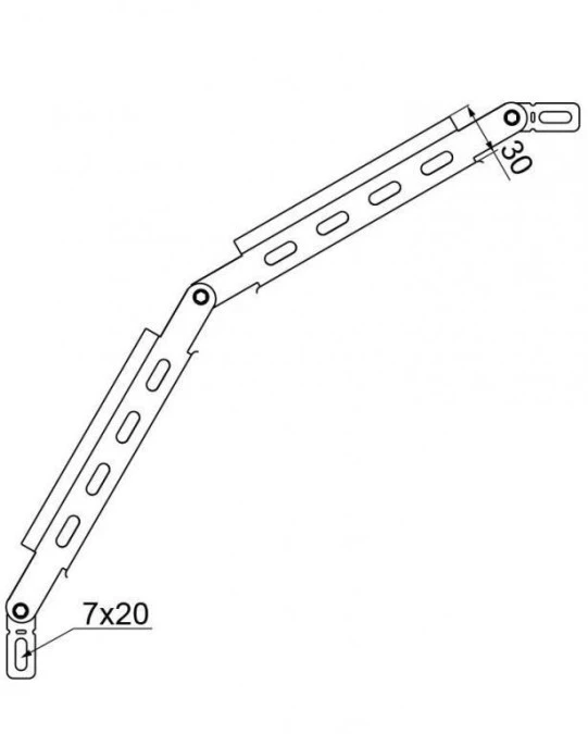 Łuk przegubowy typ LLL300H30 132330 - obrazek 2