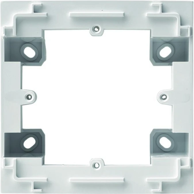 Lumina intense Adapter natynkowy 1‑krotny biały WL5810 - obrazek 1