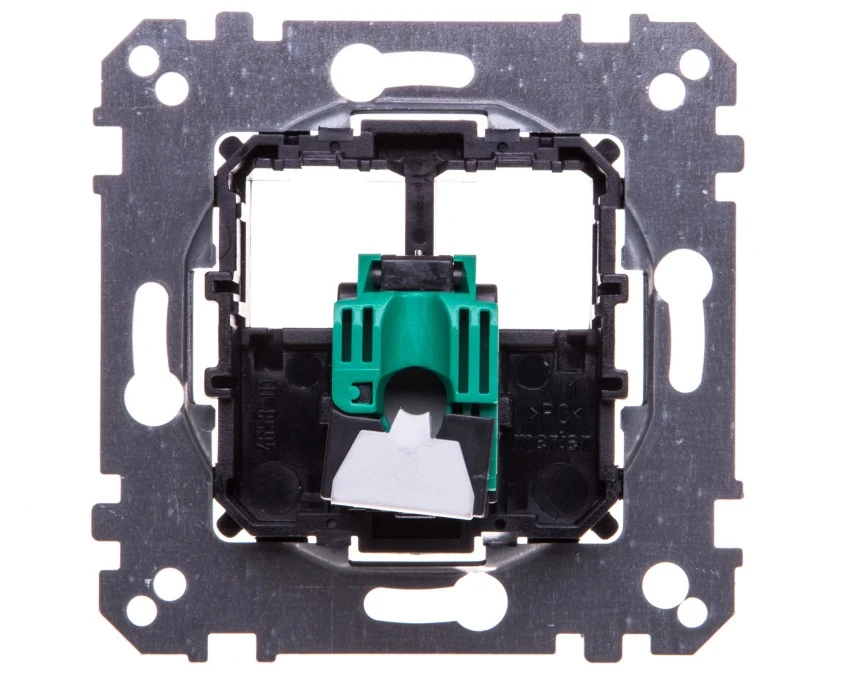 Merten Gniazdo komputerowe pojedyncze RJ45 kat.5e UTP MTN4575‑0001 - obrazek 2