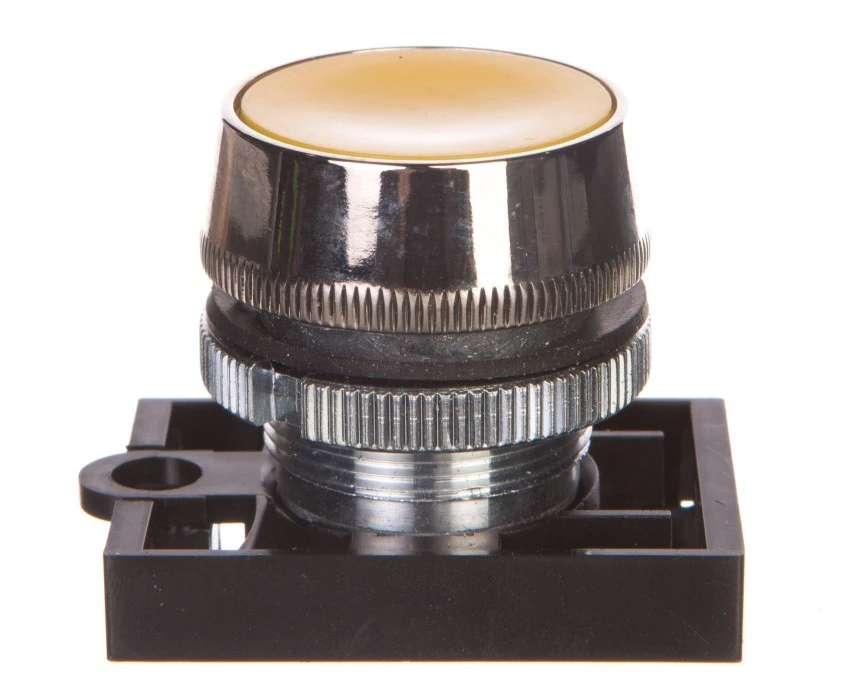 Napęd przycisku 22mm żółty IP55 z samopowrotem W0‑N‑NEK22M‑K G - obrazek 1