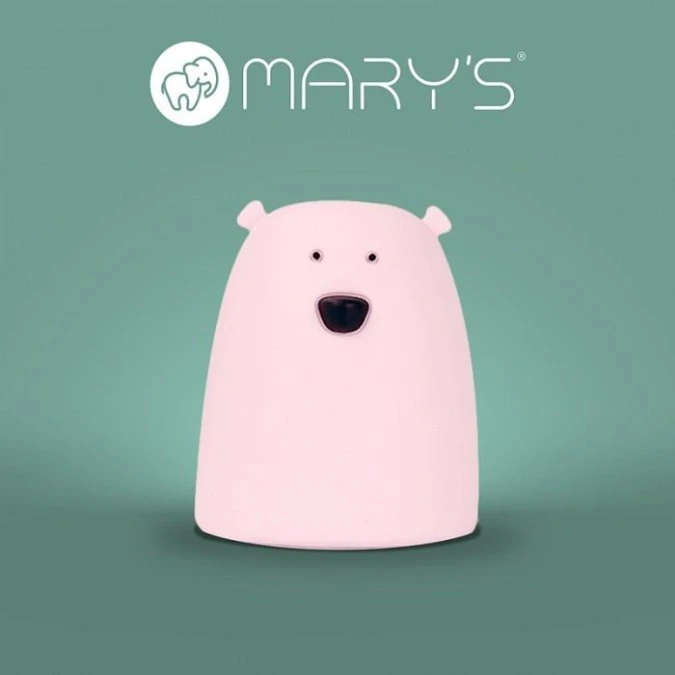 MARYS LAMPKA LED MIŚ MAŁY RÓŻOWY RGB+WW /NB