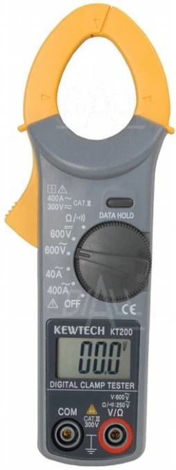 Miernik amperomierz cęgowy 400A AC KT200 - obrazek 1